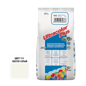 Затирка Mapei Ultracolor Plus 111 Светло-серый