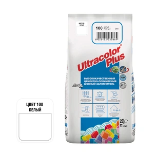 Затирка Mapei Ultracolor Plus 100 Белый