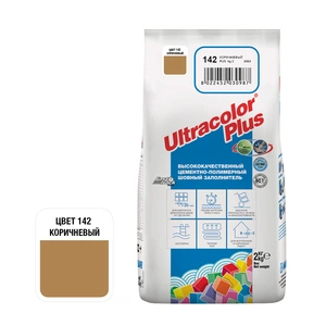 Затирка Mapei Ultracolor Plus 142 Коричневый 