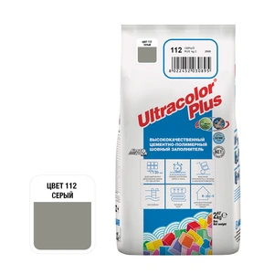 Затирка Mapei Ultracolor Plus 112 Серый