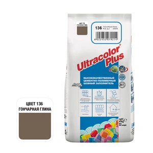 Затирка Mapei Ultracolor Plus 136 Гончарная глина 