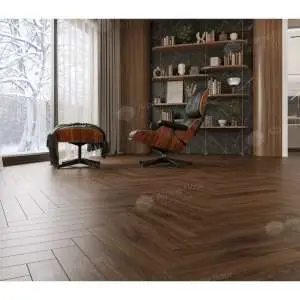 Ламинат Alpine Floor Herringbone 12 LF105-12 Орех Трентино