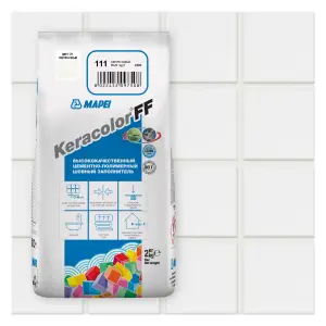 Затирка Mapei Keracolor FF 111 Светло-серый 