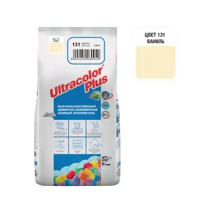 Затирка Mapei Ultracolor Plus 131 Ваниль