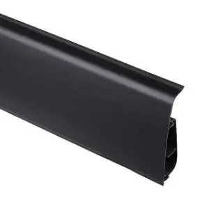 Плинтус Salag 15 Черный Гладкий (Lima 72)