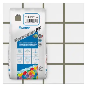 Затирка Mapei Keracolor FF 113 Темно-серый