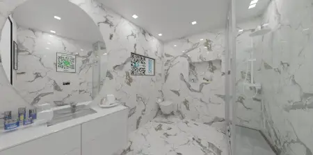 Керамогранит Primavera Maverick реальное фото в интерьере