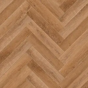 Виниловая плитка Cronafloor Herringbone 4V Дуб Плато 