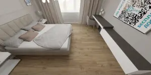 Виниловая плитка Alpine Floor Grand Sequoia LVT ECO 11-1002 Макадамия в интерьере