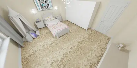 Линолеум Tarkett Фаворит Tetra 1 в детской