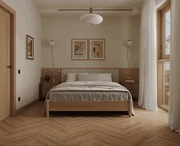 Виниловая плитка Alpine Floor Титан Паркет ECO 29-8-R Феникс