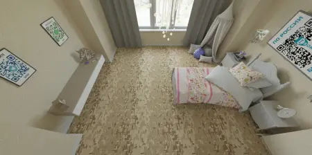 Линолеум Tarkett Фаворит Tetra 1 на полу