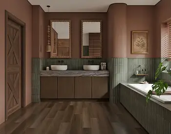 Виниловая плитка Alpine Floor Титан 6 ECO 28-6-R Обсидиан