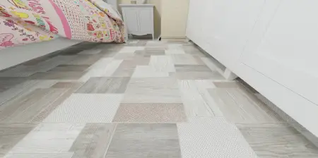 Линолеум Таркетт Гладиатор Авентура 1  реальные фото в интерьере детской