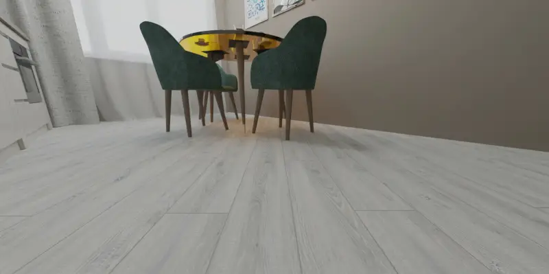 Виниловая плитка Salag Wood Savor в интерьере кухни