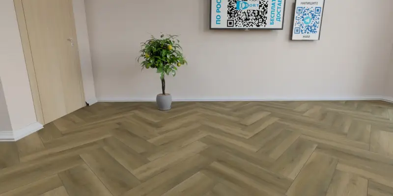 Кварцвинил Salag Herringbone Eclat реальные фото